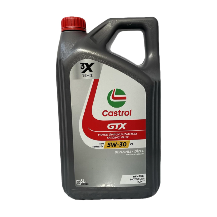 Castrol GTX 5W-30 RN720 5 Litre  Motor Yağı - Görsel 1