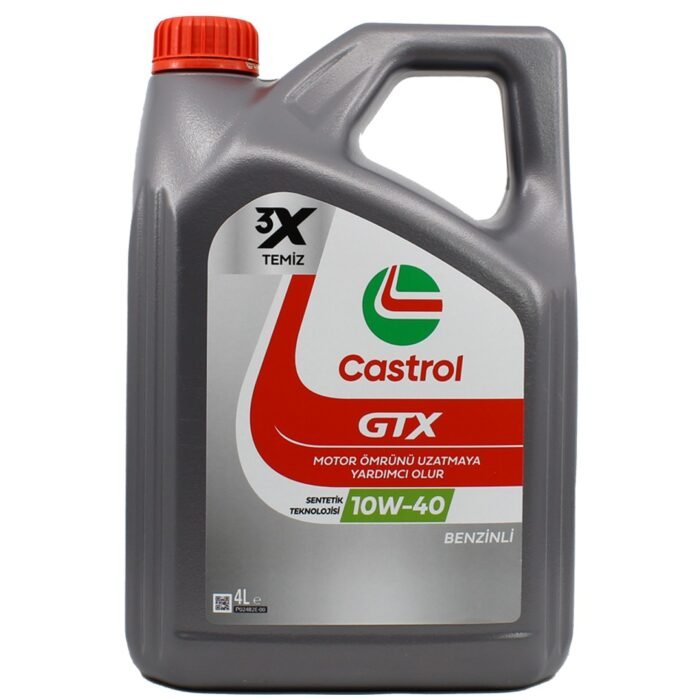 Castrol GTX Ultraclean 10W-40 A3/B4 4 Litre Motor Yağı - Görsel 1