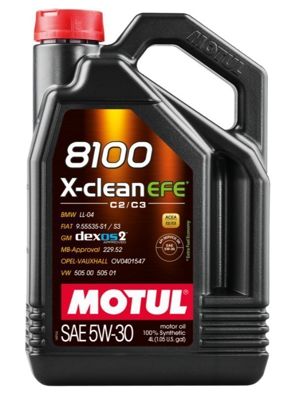 5b546b1e-141f-4b93-a11f-334a3392d738-600x800-1 Motul 8100 X-Clean EFE 5W-30 Dexos2 Partiküllü - 4 Litre - Görsel 1