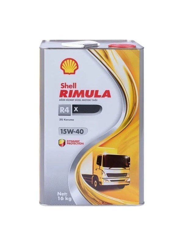 Basliksiz-1-145-600x800-1 Shell Rimula R4 X 15W-40 - 18 Litre Motor Yağı - Görsel 1