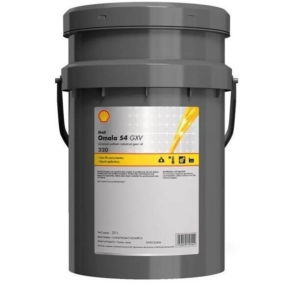 Shell Omala S4 GXV 220 - 20 Litre ( 2024 Üretim Tarihlidir ) Şanzıman Yağı