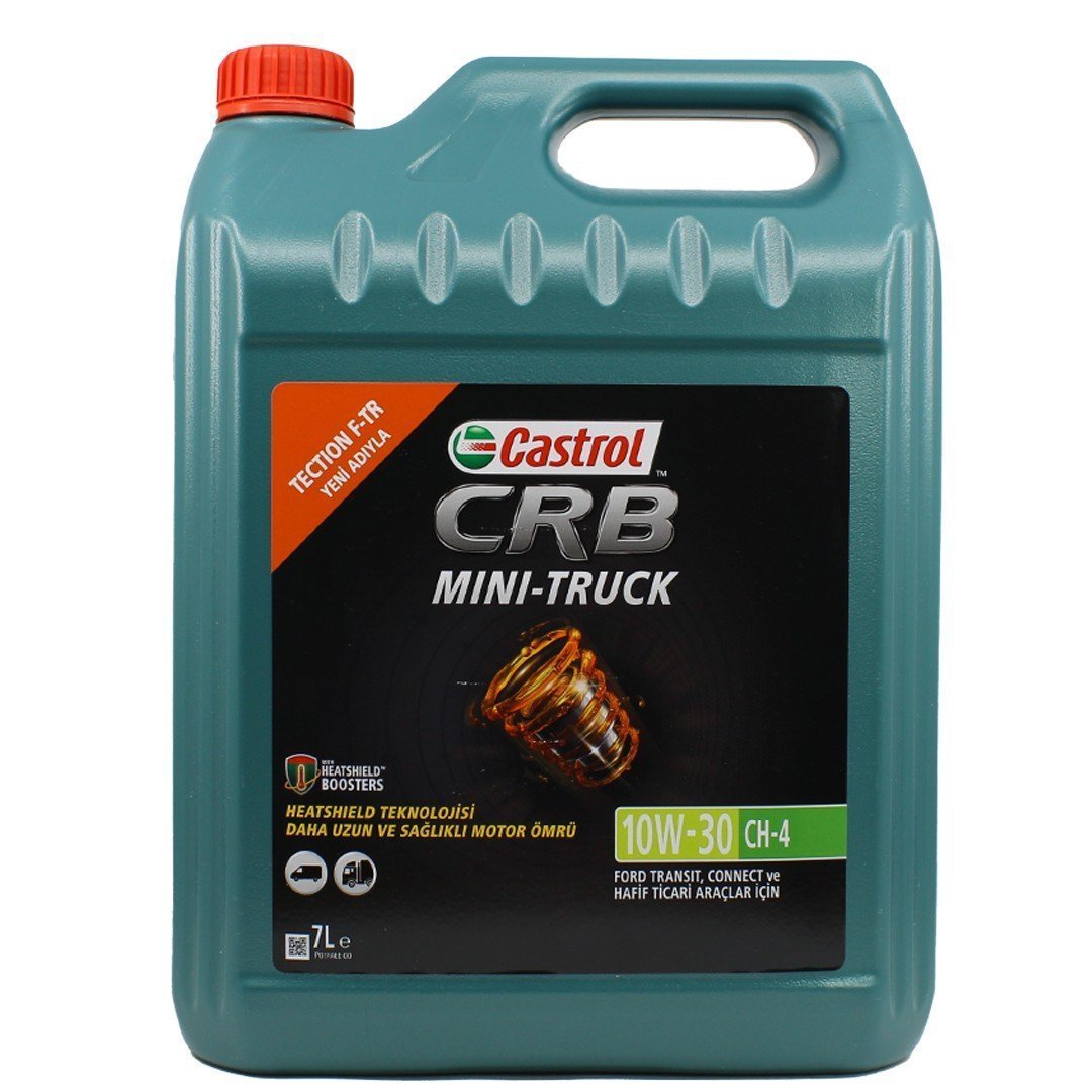 castrol-crb-mini-truck-10w-30-ch-4-7lt Castrol CRB Mini-Truck 10W30 CH-4 7 Lt Sentetik Motor Yağı - Görsel 1