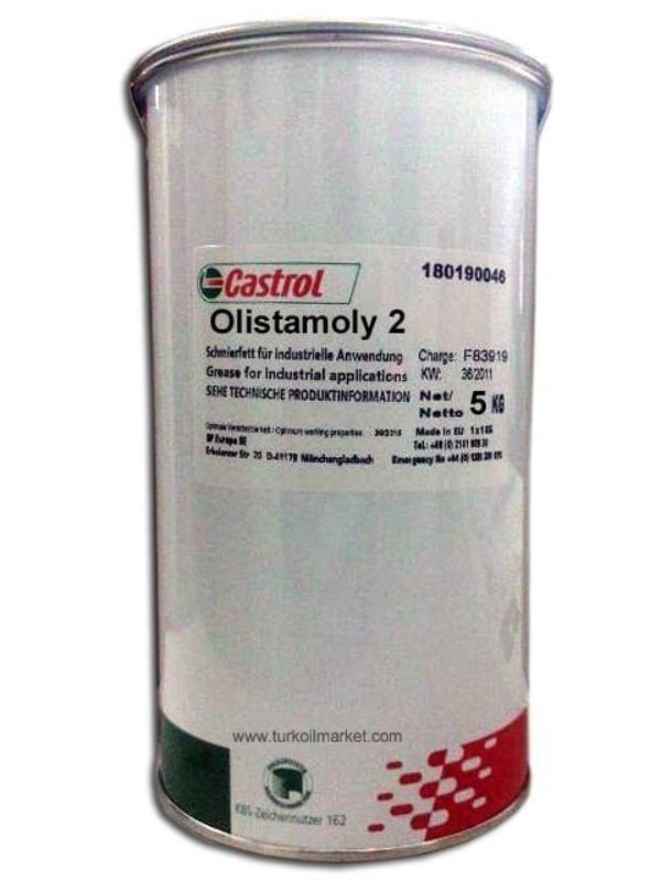 castrol-olistamoly2-5kg-600x800-1 Castrol Olistamoly 2 - 5 kg Molibdenli Siyah Gres Gres Yağı - Görsel 1