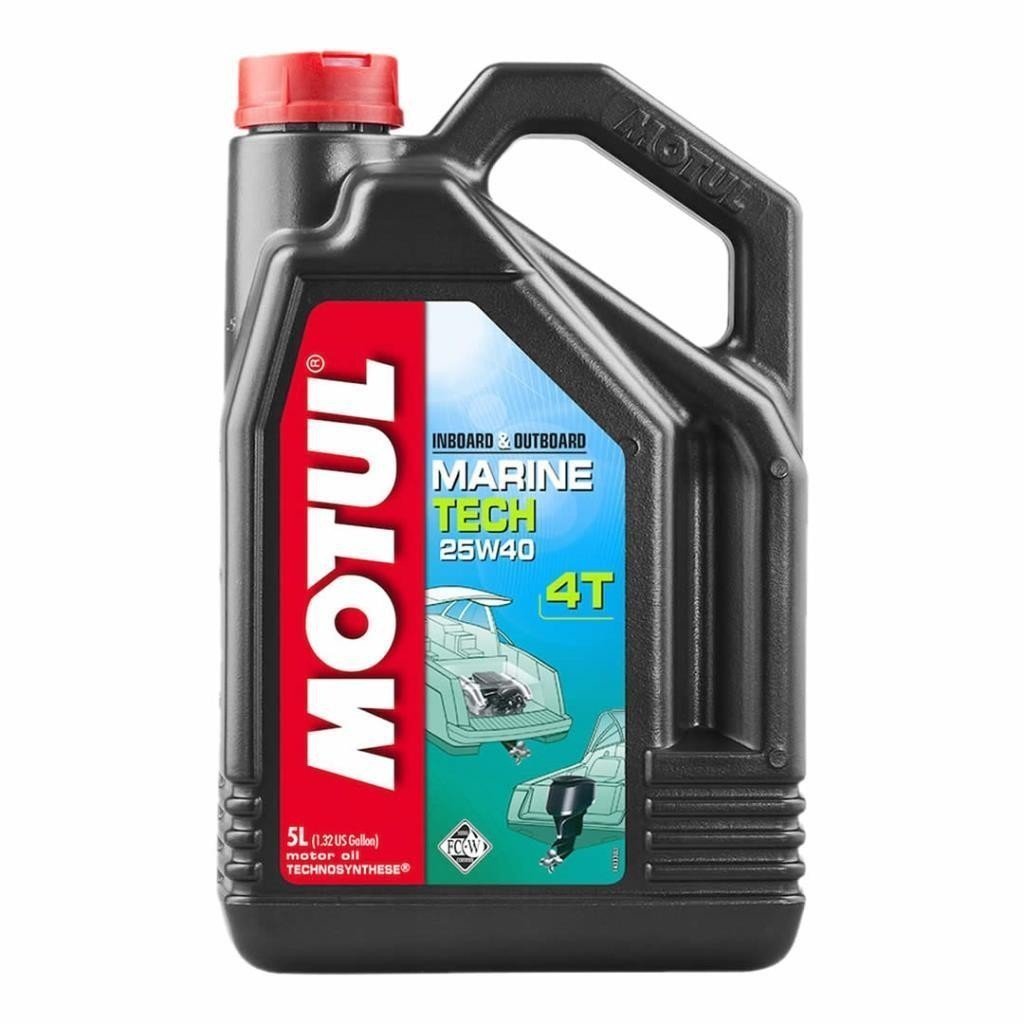 image_1080-1339 Motul Marine Tech 25W40 4T 5 Lt 4 Zamanlı Tekne Motor Yağı - Görsel 1