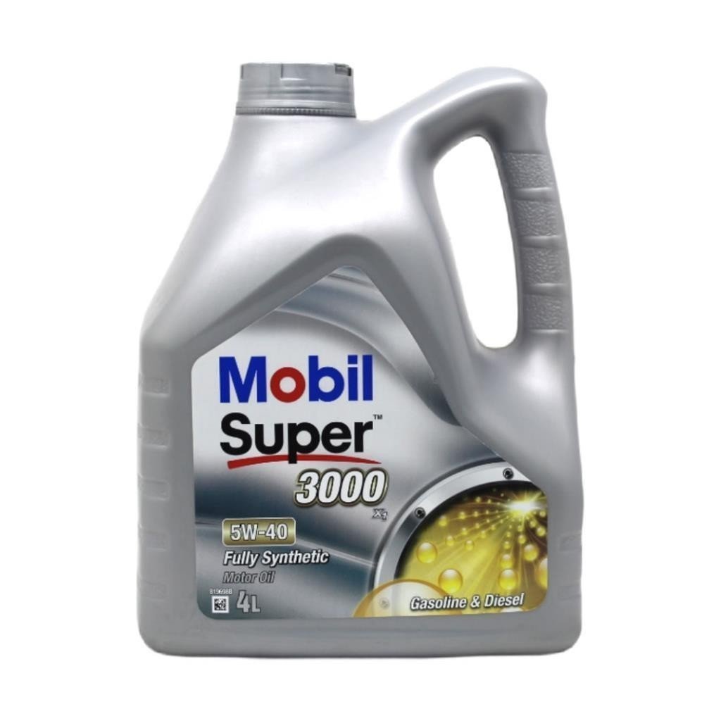 image_1080-139 Mobil Super 3000 5W-40 4 Lt Tam Sentetik Motor Yağı - Görsel 1