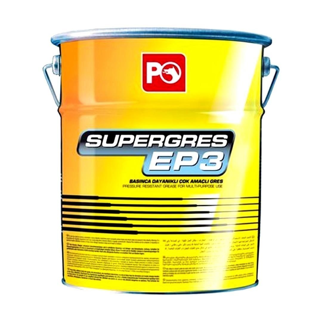 image_1080-751 Petrol Ofisi Super Gres Ep 3 15 Kg Lityum Sabunlu Gres - Görsel 1