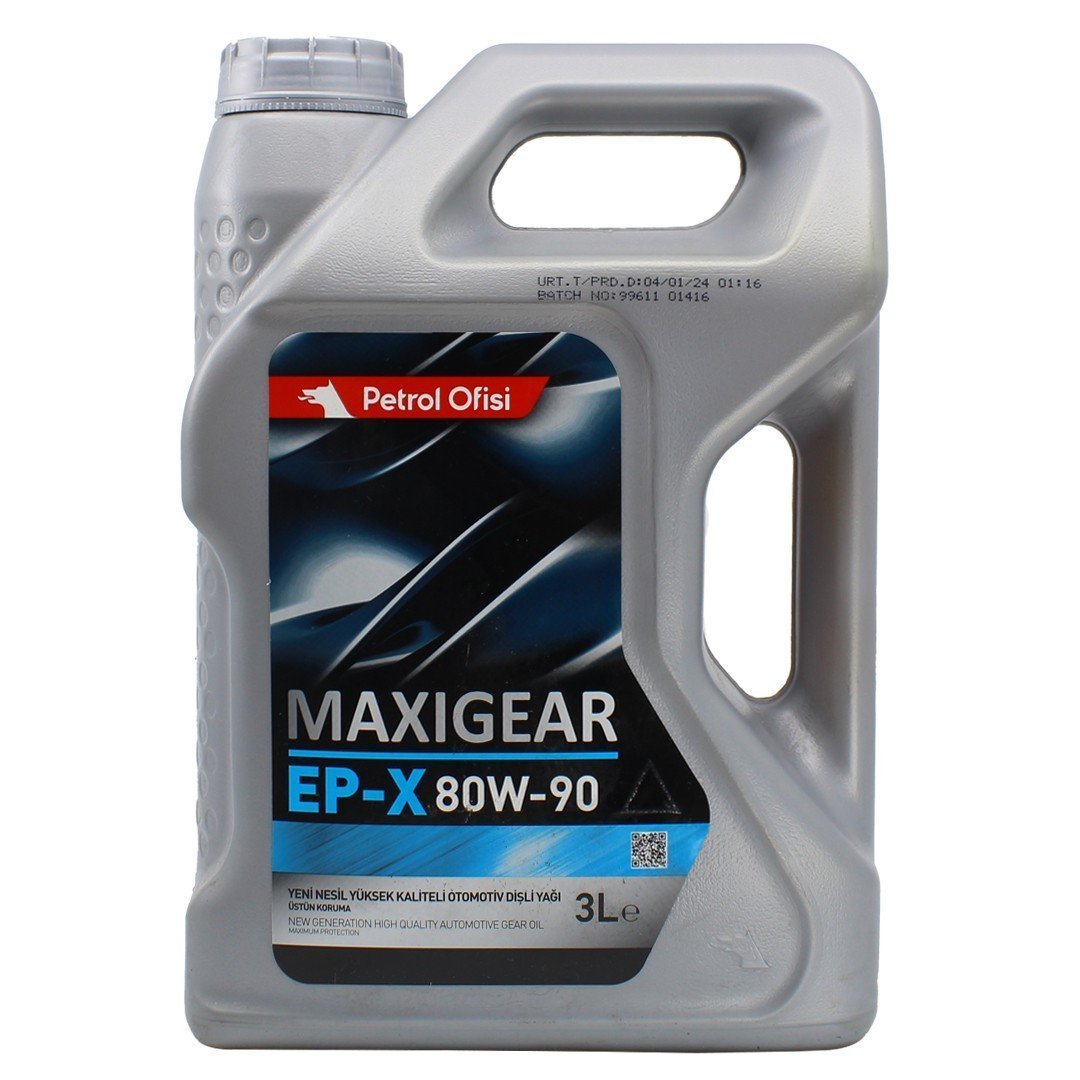 petrol-ofisi-maxigear-ep-x-80w90-3lt Petrol Ofisi Maxigear EP-X 80W90 3 Lt Şanzıman Yağı - Görsel 1