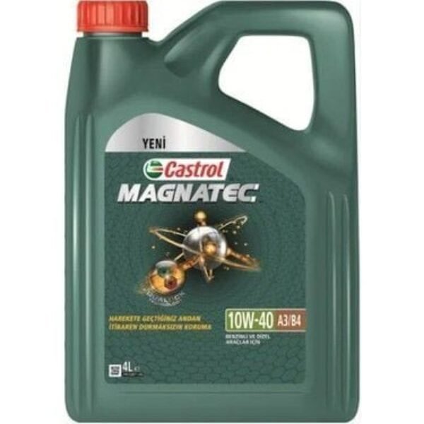 Castrol Magnatec 10W-40 - 4 Litre Motor Yağı 2024 Yeni