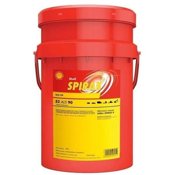 Shell Spirax S2 ALS 90 (GL5) - 20 Litre Şanzıman Yağı