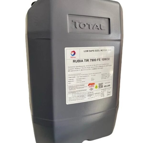 Total Rubia TIR 7400 FE 10W-30 20 Litre Motor Yağı