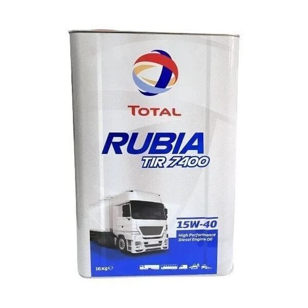 Total Rubia TIR 7400 15W-40 - 18 Litre Motor Yağı