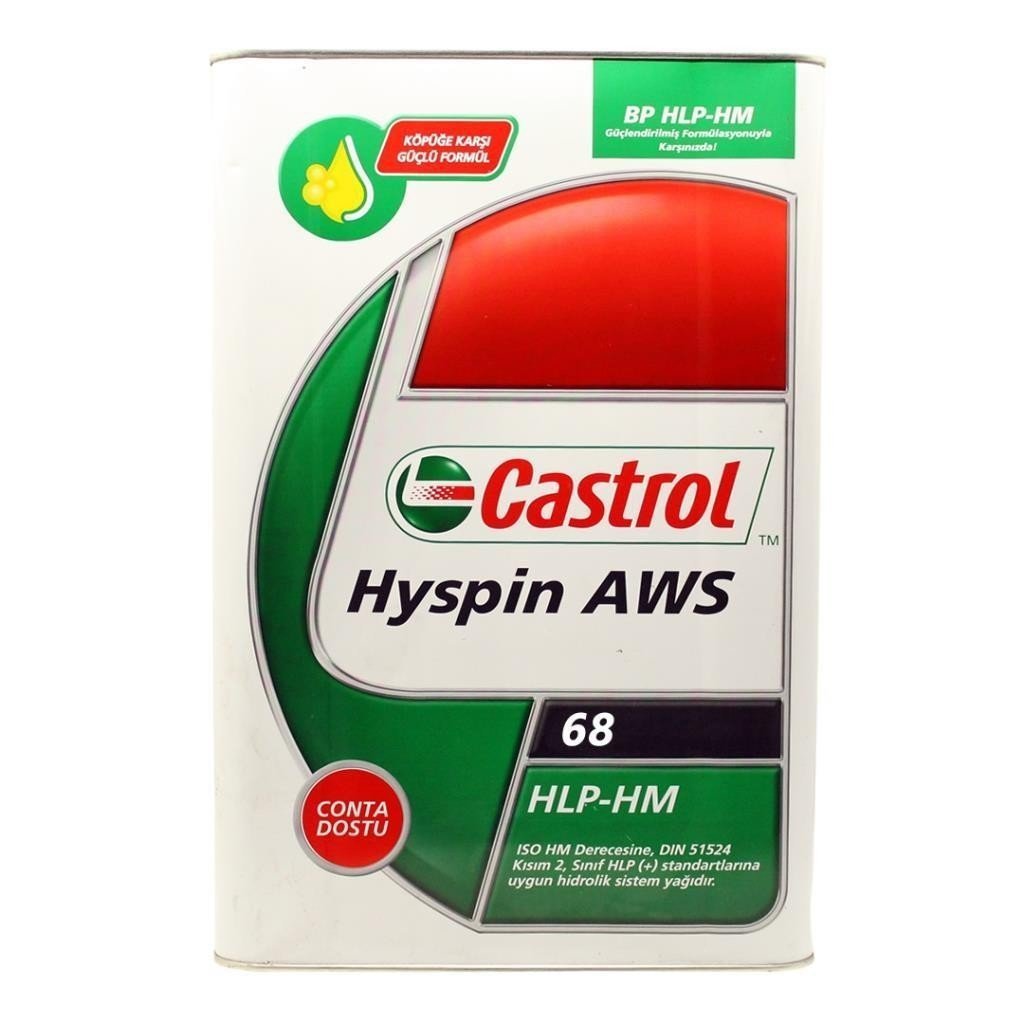 castrol-hyspin-aws-68-16-kg Castrol Hyspin AWS 68 16 Kg Hidrolik Sistem Yağı - Görsel 1