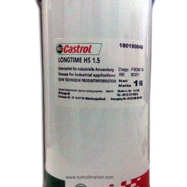 Castrol Longtime HS 1.5 - 1 kg Yüksek Hız Gresi Gres Yağı