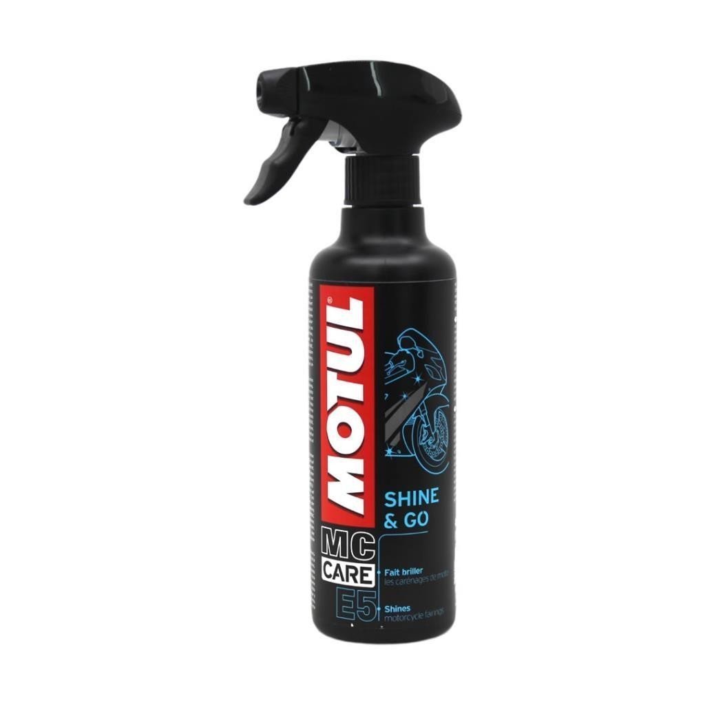 image_1080-1284 Motul E5 Shine & Go Sprey 400 Ml Hızlı Cila ve Parlatıcı - Görsel 1