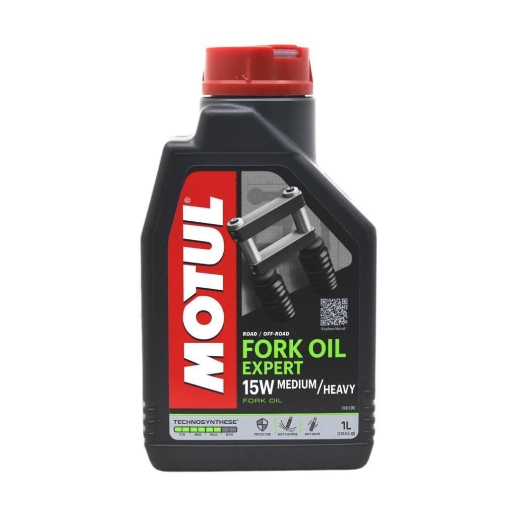 image_1080-1303-1 Motul Fork Oil Expert Medium Heavy 15W 1 Lt Amortisör Yağı - Görsel 1