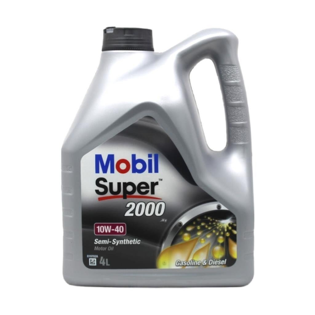 image_1080-133-1 Mobil Super 2000 10W-40 4 Lt Motor Yağı - Görsel 1