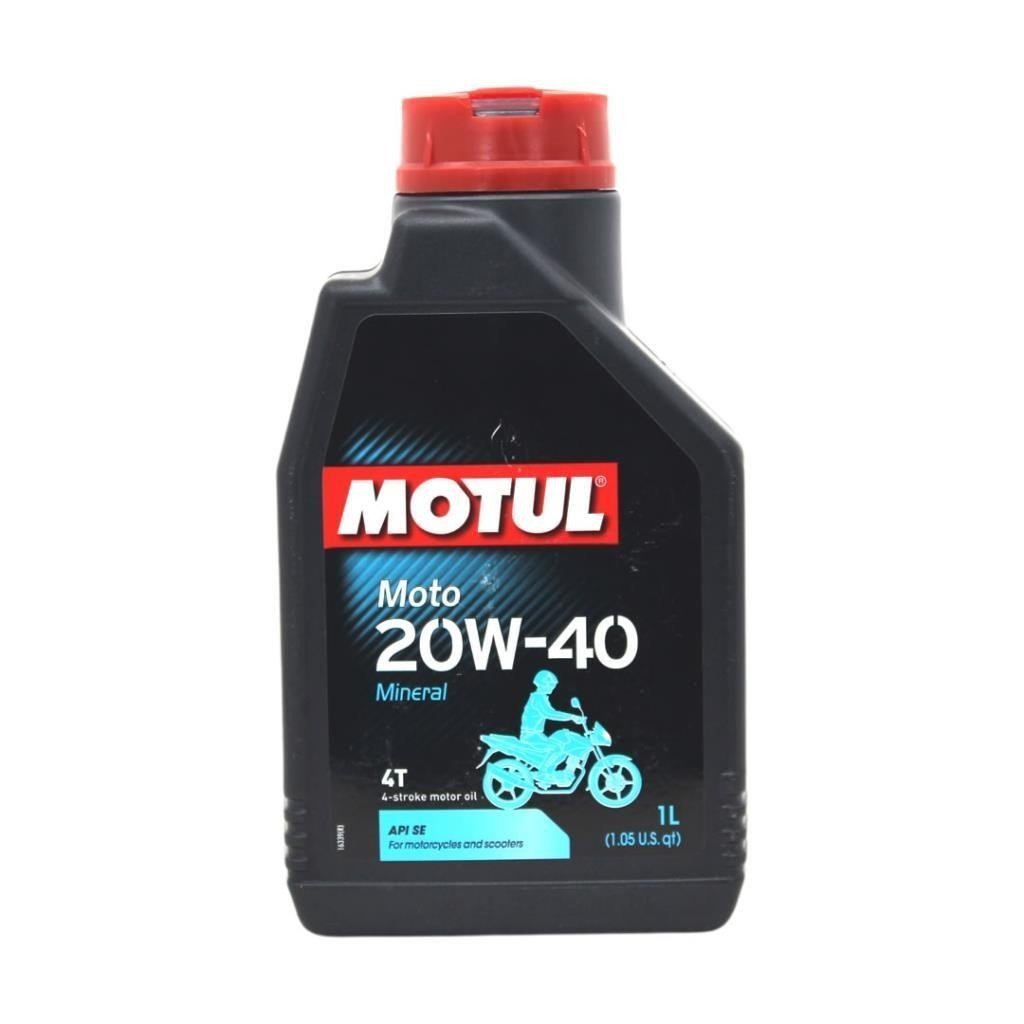 image_1080-1340 Motul Moto 4T 20W40 1 Lt Mineral Motosiklet Yağı - Görsel 1
