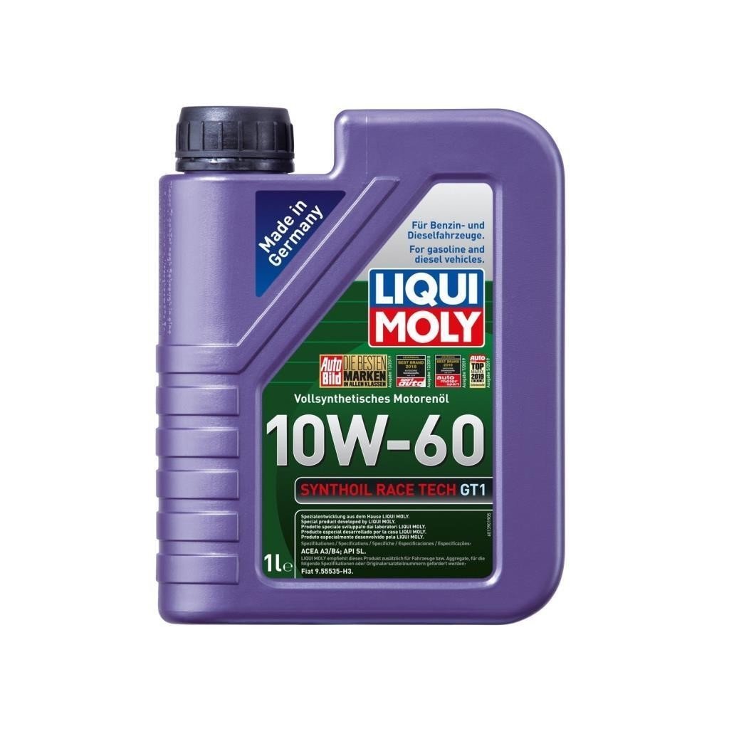 image_1080-29 Liqui Moly Synthoil Race Tech GT1 10W-60 Motor Yağı 1 Lt (8908) - Görsel 1