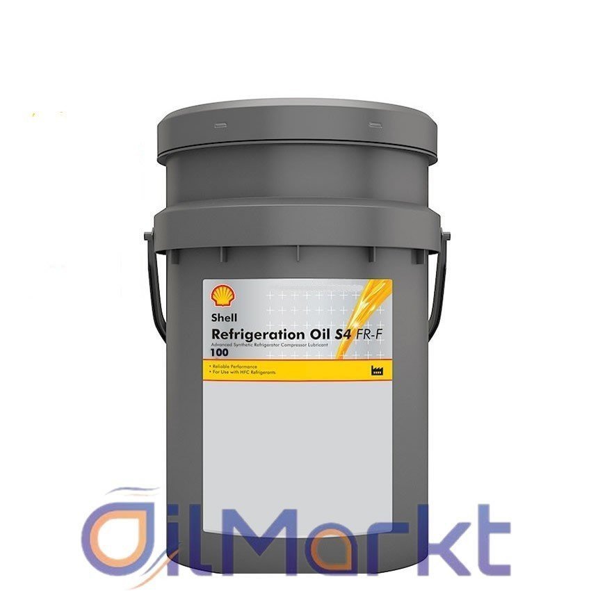 image_1080-763-1 Shell Refrigeration Oil S4 FR-F 100 20 Lt Kompresör Yağı - Görsel 1