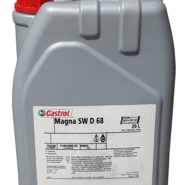 Castrol Magna SW D 68 - 20 Litre Kızak Yağı