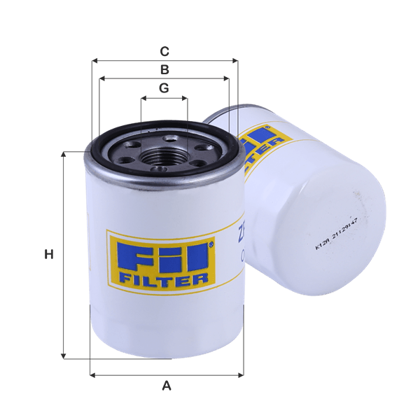 Mercury Marine 40 - 50 - 60 - 75 - 90 - 115 HP Tekne Motor Yağ Filtresi