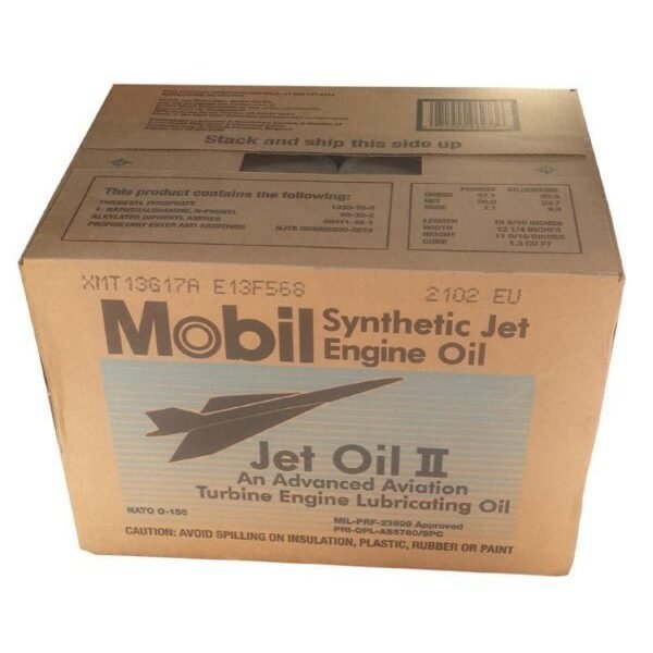 Mobil Jet Oil 2 (1Lx24 Ad) - 24 Litre Türbin Yağı