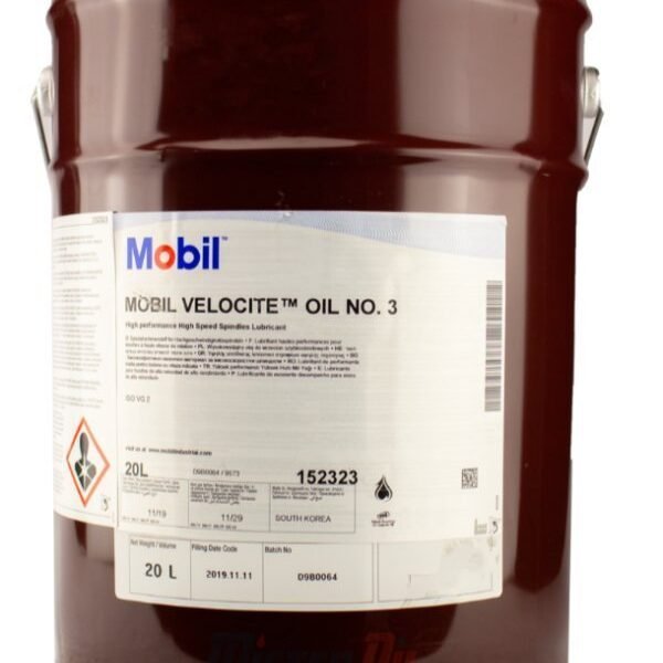 Mobil Velocite Oil No 3 - 20 Litre