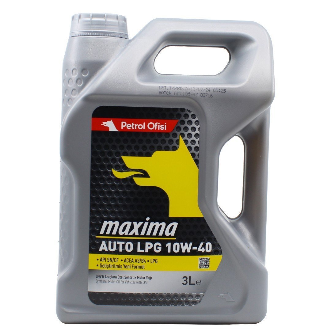 petrol-ofisi-maxima-lpg-10w40-3lt-1 Petrol Ofisi Maxima Auto LPG 10W40 3 Lt Motor Yağı - Görsel 1