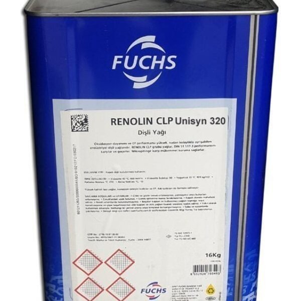 Fuchs Renolin Unisyn CLP 320 - 16 kg Şanzıman Yağı