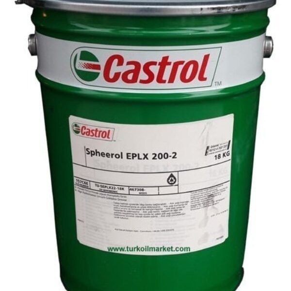 Castrol Spheerol EPLX 200-2 - 18 Kg Gres Yağı