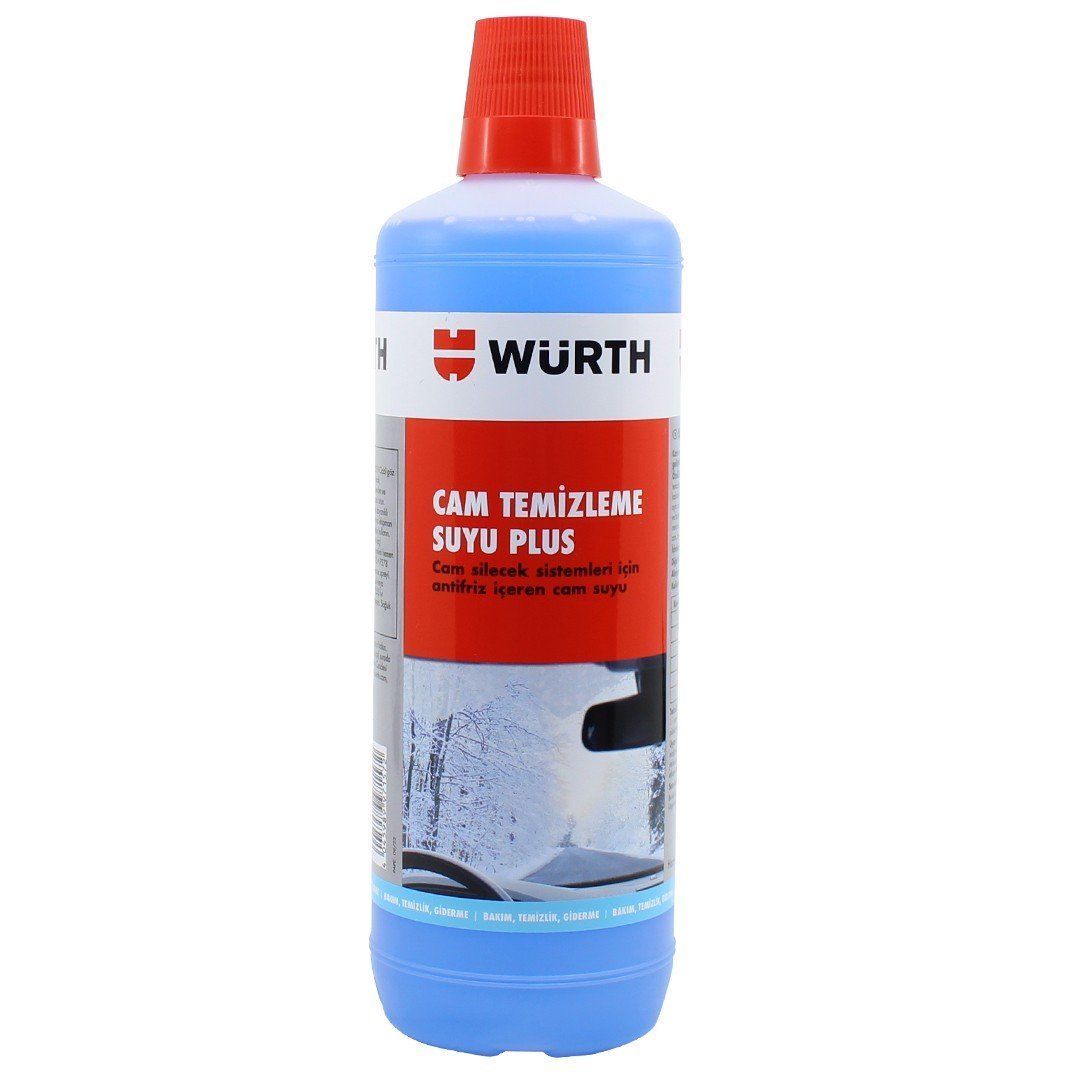 wurth-cam-temizleme-suyu-plus Würth Antifrizli Oto Cam Temizleme Suyu 1 Lt - Görsel 1