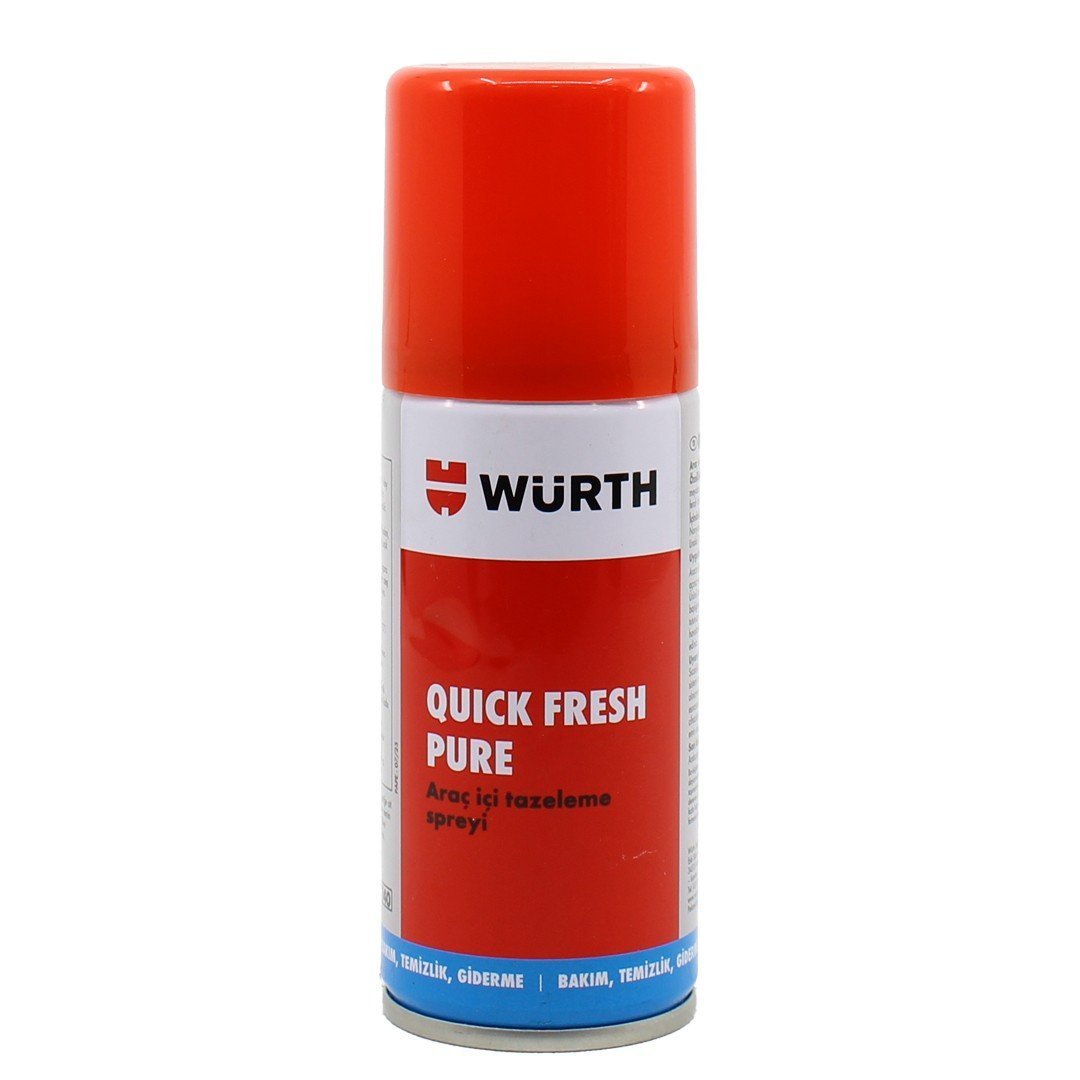 wurth-quick-fresh-pure-arac-ici-tazeleme-sprey-1 Würth Quick Fresh 100 Ml - Biosit İçermeyen Koku Bombası - Görsel 1