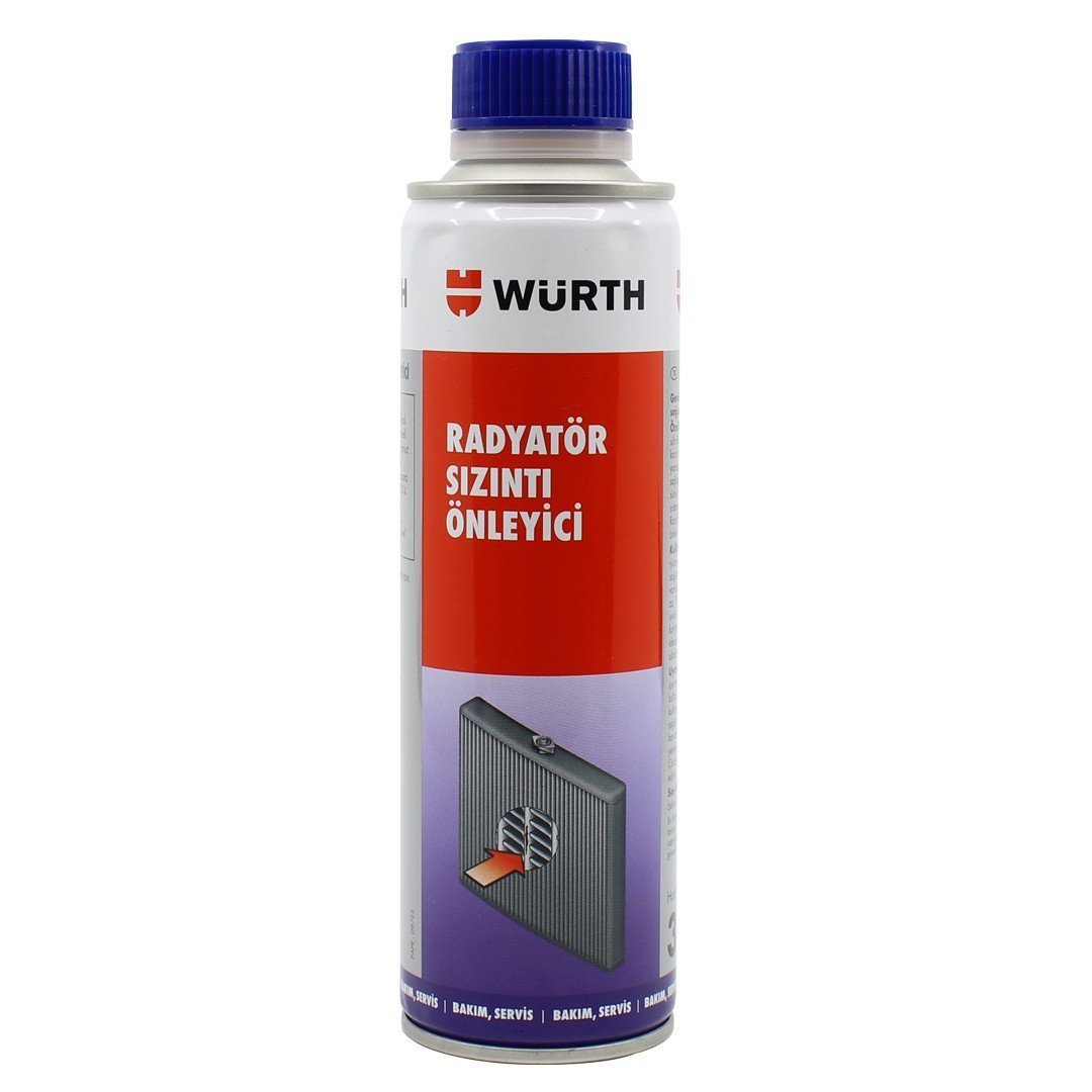 wurth-radyator-sizinti-oneleyici Würth Radyatör Sızdırmazlık Maddesi 300 ML Radiator Seal - Görsel 1
